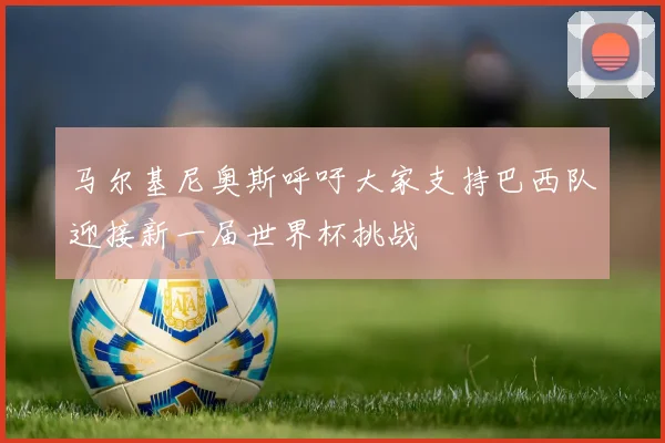 马尔基尼奥斯呼吁大家支持巴西队迎接新一届世界杯挑战